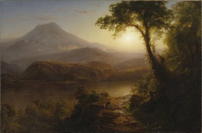 Paisaje tropical de Frederic Edwin Church